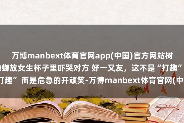 万博manbext体育官网app(中国)官方网站树洞姐姐系列动漫117丨把蟑螂放女生杯子里吓哭对方 好一又友，这不是“打趣” 而是危急的开顽笑-万博manbext体育官网(中国)官方网站登录入口